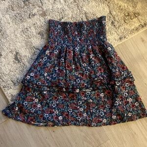 Kendall + Kylie Floral Skirt